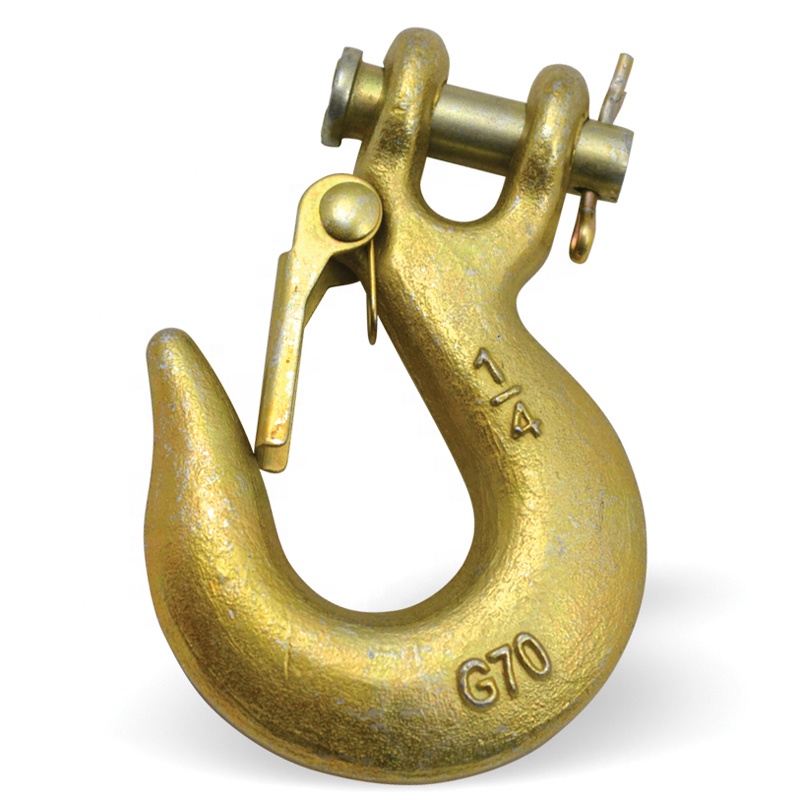 Grade 70 Clevis Slip Hook with Latch (2)