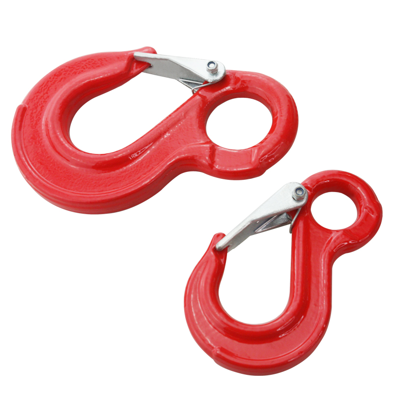 Grade 80 Clevis Sling Hook with Forged Latch (2)