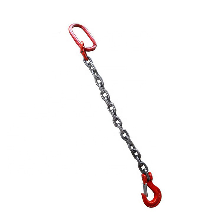 Grade 80 DOO Chain Sling Double Leg w Oblong Master Link on Top and Bottom (3)