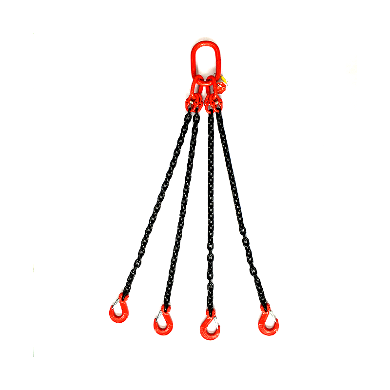Grade 80 SFF Chain Sling - Single Leg with Foundry Hook Both Ends (1)