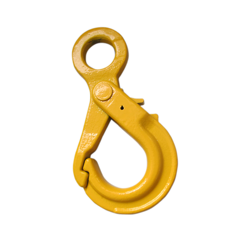 Grade 100 Clevis Self Locking (Safety) Hook