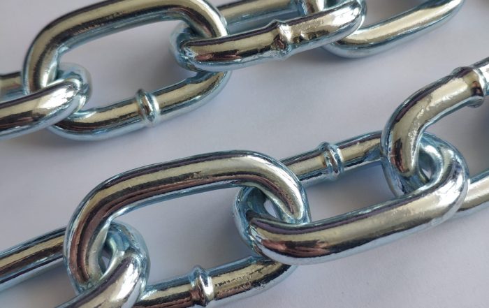 Grade 30 Proof Coil Chain Electro Galvanized(Regular link)